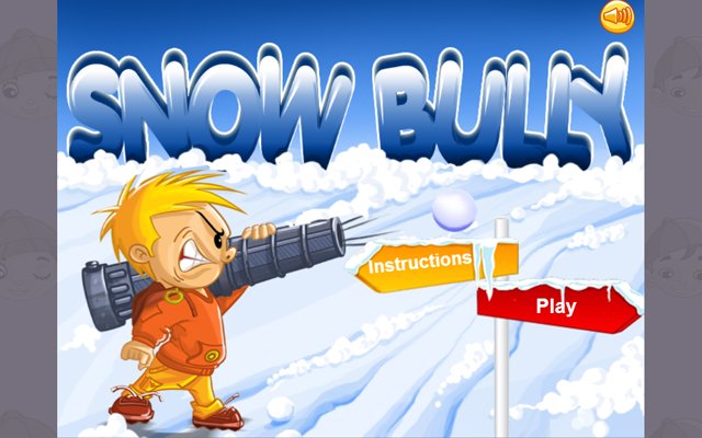 Snow Bully de la boutique en ligne Chrome sera exécuté avec OffiDocs Chromium en ligne