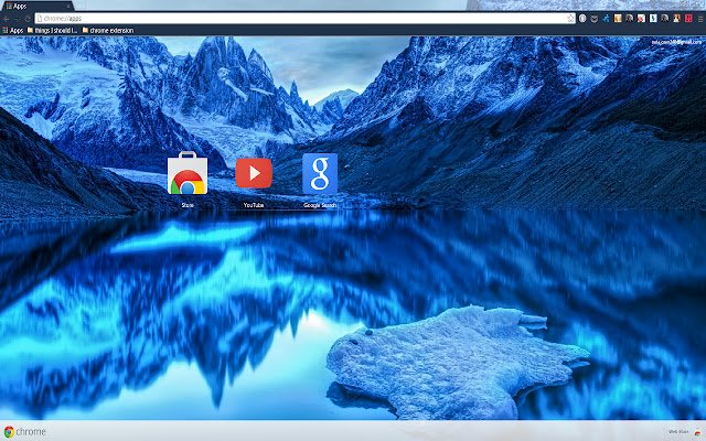 Snow In The Mountains de Chrome web store se ejecutará con OffiDocs Chromium en línea