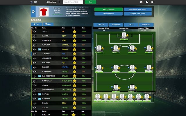 Soccer Manager Worlds da Chrome Web Store será executado com OffiDocs Chromium online