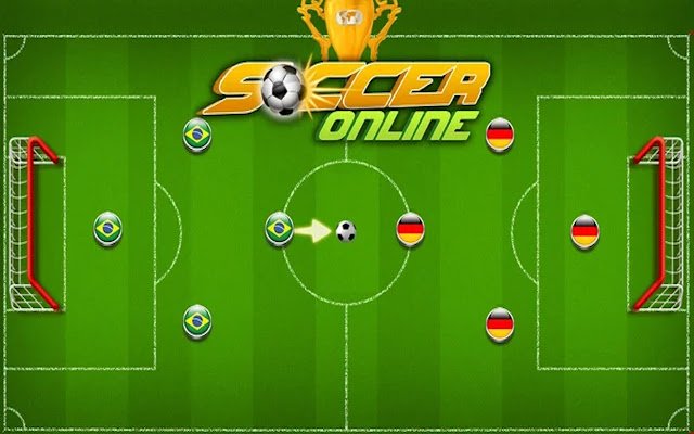 Jogo de futebol online Futebol da loja on-line do Chrome para ser executado com OffiDocs Chromium online