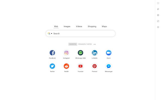 Raccourcis d'applications sociales de la boutique en ligne Chrome à exécuter avec OffiDocs Chromium en ligne