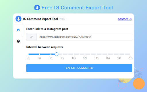 SocialDeck IG Comment Export Tool  from Chrome web store to be run with OffiDocs Chromium online
