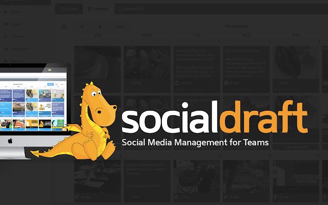 Chrome 网上商店的 Socialdraft 将与 OffiDocs Chromium 在线运行
