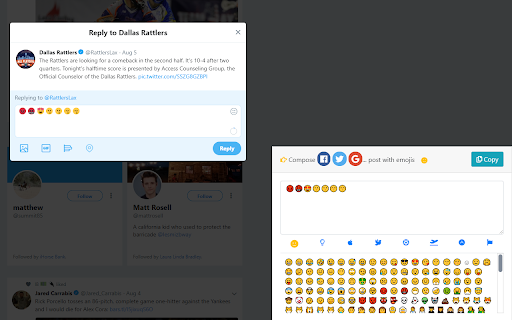 Social Emojis Post from Chrome web store to be run with OffiDocs Chromium online Social Emojis Post from Chrome web store to be run with OffiDocs Chromium online