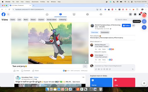 Social Media Downloader  from Chrome web store to be run with OffiDocs Chromium online