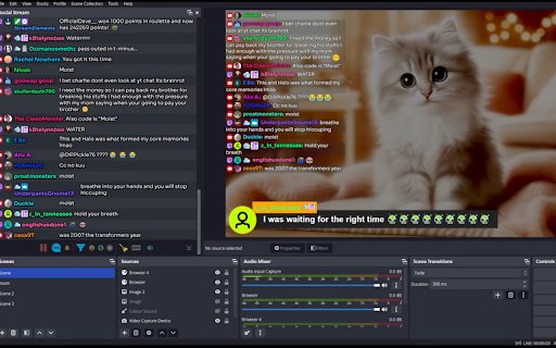 Social Stream Ninja  from Chrome web store to be run with OffiDocs Chromium online