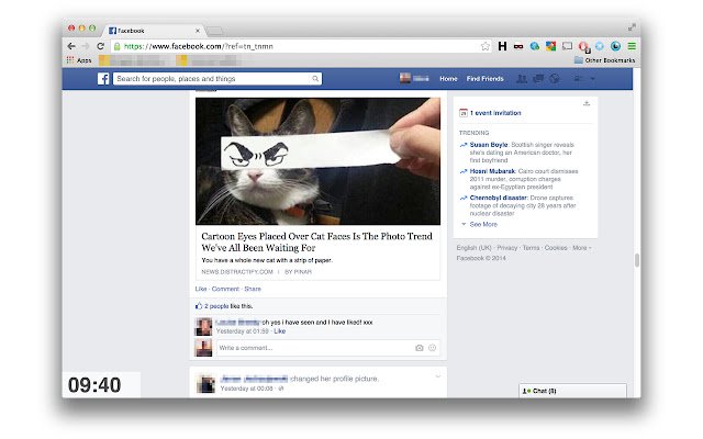 Social Timeout  from Chrome web store to be run with OffiDocs Chromium online
