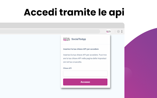 SocialToApp Deeplink URL Shortener Accorcia link e riporta in app  from Chrome web store to be run with OffiDocs Chromium online