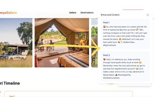 Social Viking  from Chrome web store to be run with OffiDocs Chromium online
