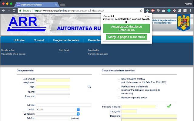 SoferOnline importare date ARR from Chrome web store to be run with OffiDocs Chromium online SoferOnline importare date ARR from Chrome web store to be run with OffiDocs Chromium online