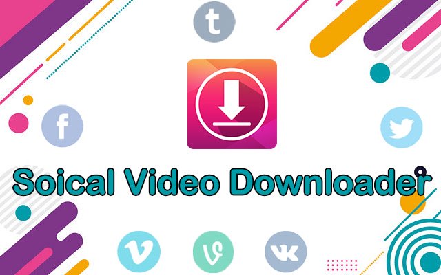 Soical Video Downloader ຈາກຮ້ານເວັບ Chrome ທີ່ຈະດໍາເນີນການກັບ OffiDocs Chromium ອອນໄລນ໌