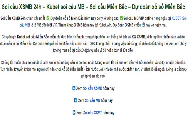 soi cầu xsmb kubet.win  from Chrome web store to be run with OffiDocs Chromium online