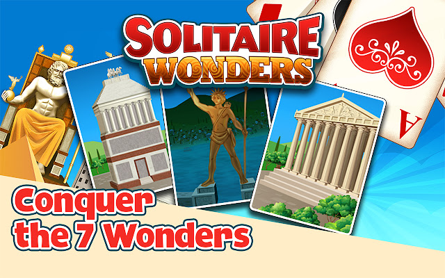 Solitaire Wonders da Chrome Web Store será executado com OffiDocs Chromium online