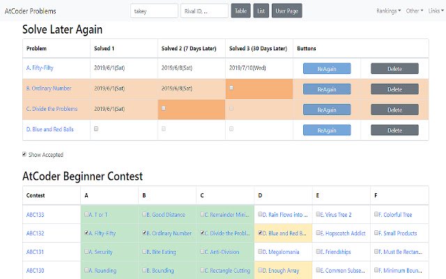 Solve Later Again  from Chrome web store to be run with OffiDocs Chromium online