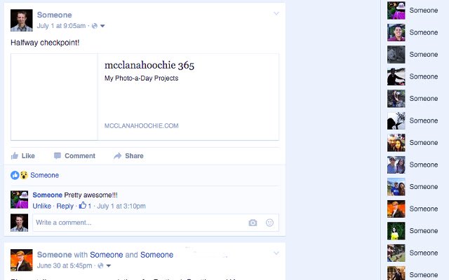 Someone on Facebook  from Chrome web store to be run with OffiDocs Chromium online