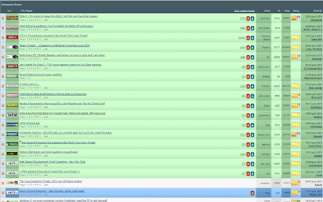Something Awful Last Read Redux  from Chrome web store to be run with OffiDocs Chromium online