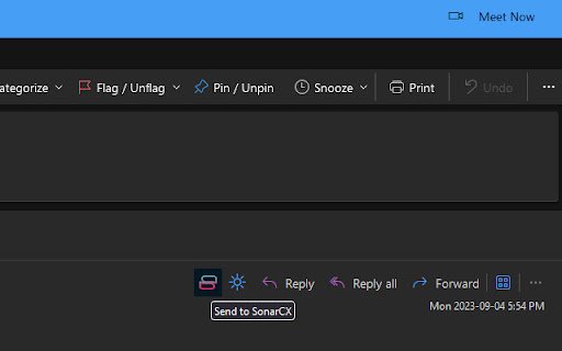 SonarCX Helper  from Chrome web store to be run with OffiDocs Chromium online
