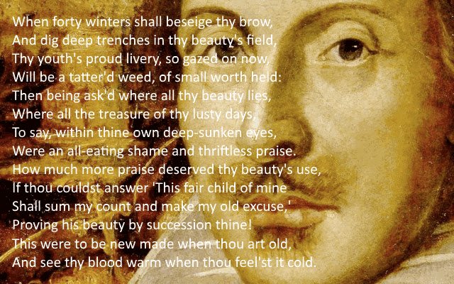 Soneta oleh William Shakespeare dari toko web Chrome untuk dijalankan dengan OffiDocs Chromium online