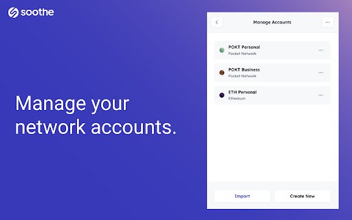 Soothe Vault  from Chrome web store to be run with OffiDocs Chromium online