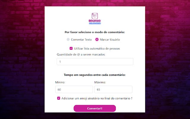 Sorteio Milionário  from Chrome web store to be run with OffiDocs Chromium online