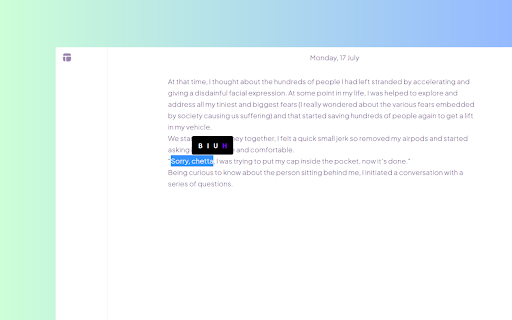 Soul  from Chrome web store to be run with OffiDocs Chromium online