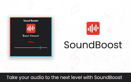 Sound Booster Plus  from Chrome web store to be run with OffiDocs Chromium online