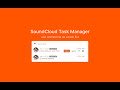 SoundCloud Task Manager de la boutique en ligne Chrome à exécuter avec OffiDocs Chromium en ligne