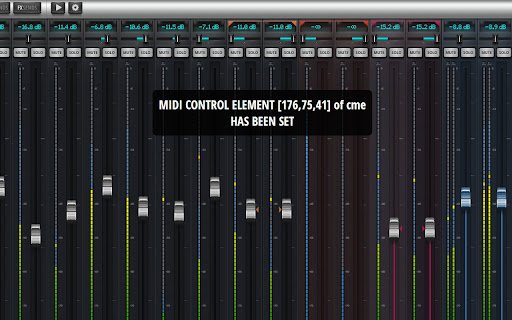 Soundcraft UI Midi Control Pro Demo  from Chrome web store to be run with OffiDocs Chromium online