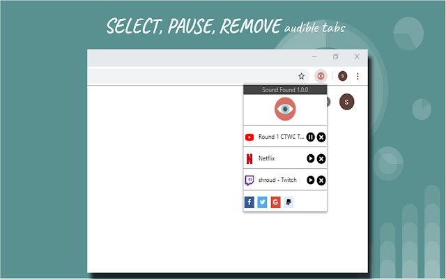 Sound Found  from Chrome web store to be run with OffiDocs Chromium online