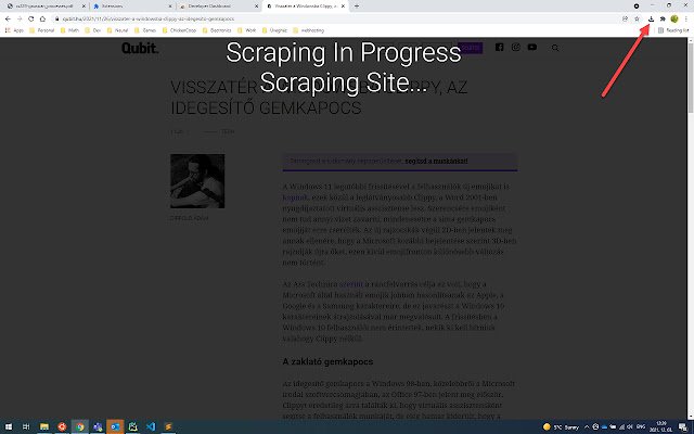SourceSpy Scraper  from Chrome web store to be run with OffiDocs Chromium online