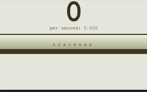 Spacebar Clicker Classroom 6x  from Chrome web store to be run with OffiDocs Chromium online