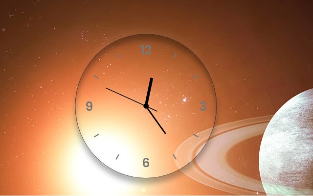 นาฬิกาอวกาศจาก Chrome เว็บสโตร์ที่จะเรียกใช้ด้วย OffiDocs Chromium ออนไลน์