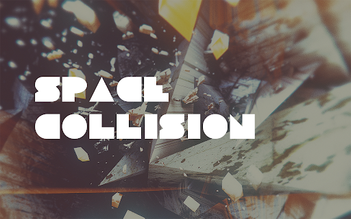 Space Collision  from Chrome web store to be run with OffiDocs Chromium online