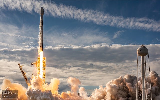 La pestaña Spaceflight de la tienda web de Chrome se ejecutará con OffiDocs Chromium en línea