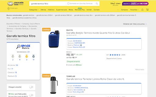Space Metric from Chrome web store to be run with OffiDocs Chromium online Space Metric from Chrome web store to be run with OffiDocs Chromium online
