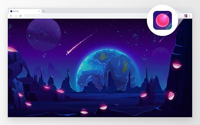 Space Ninja ze sklepu internetowego Chrome do uruchomienia z OffiDocs Chromium online