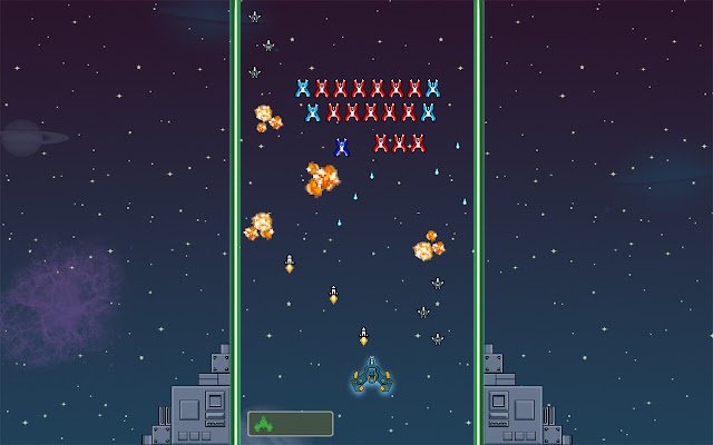 SpaceShooter  from Chrome web store to be run with OffiDocs Chromium online