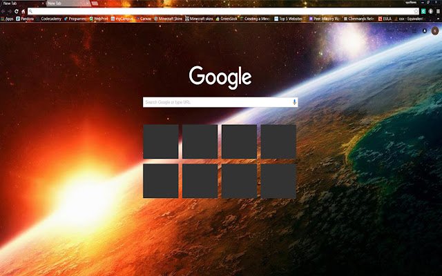 Space Sunrise da Chrome Web Store será executado com o OffiDocs Chromium online