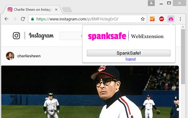 SpankSafe dari toko web Chrome untuk dijalankan dengan OffiDocs Chromium online