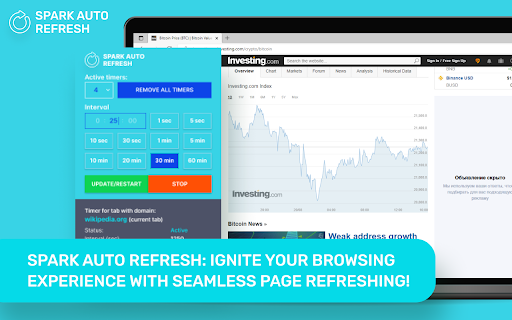 Spark Auto Refresh  from Chrome web store to be run with OffiDocs Chromium online