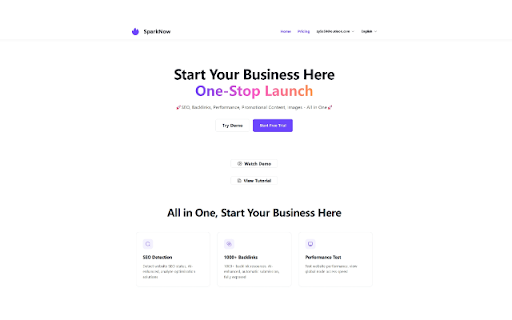SparkNow  from Chrome web store to be run with OffiDocs Chromium online