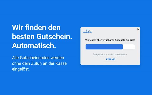 Sparwelt Assistent  from Chrome web store to be run with OffiDocs Chromium online