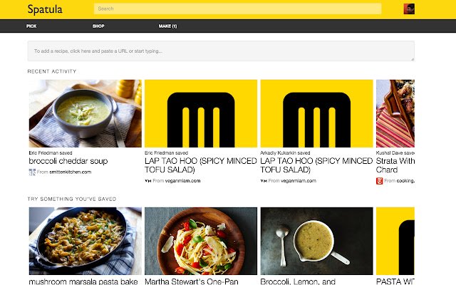 Spatula daripada kedai web Chrome untuk dijalankan dengan OffiDocs Chromium dalam talian