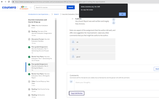 SP_Course_Review  from Chrome web store to be run with OffiDocs Chromium online