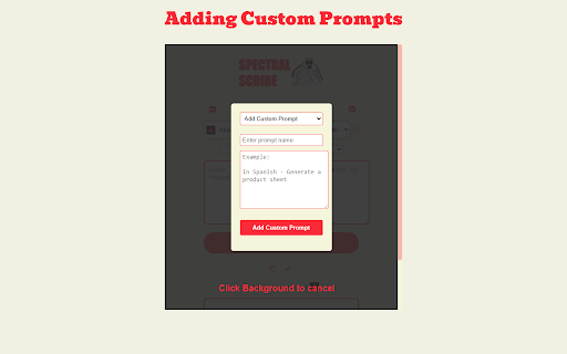 Spectral Scribe AI Powered Text Analysis  from Chrome web store to be run with OffiDocs Chromium online