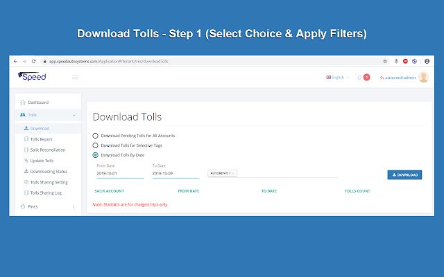 Speed Downloader  from Chrome web store to be run with OffiDocs Chromium online