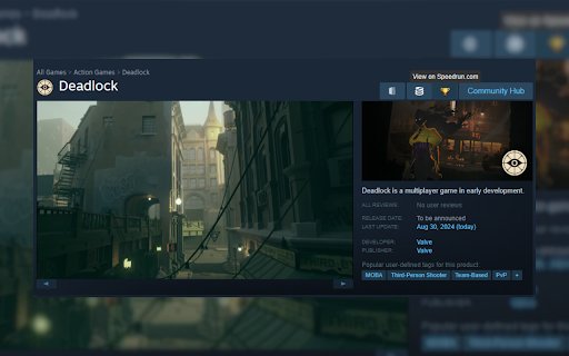 Speedrun URL on Steam from Chrome web store to be run with OffiDocs Chromium online Speedrun URL on Steam from Chrome web store to be run with OffiDocs Chromium online