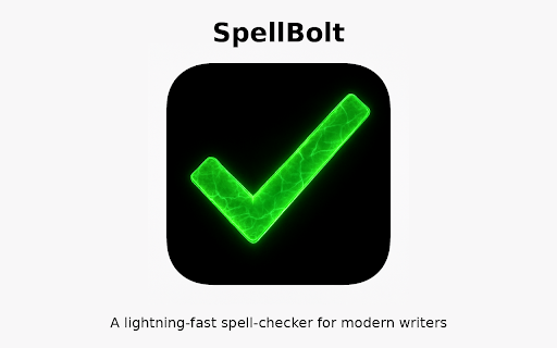 SpellBolt  from Chrome web store to be run with OffiDocs Chromium online