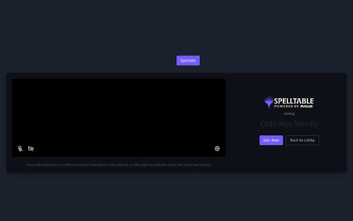 Spelltable Spectator  from Chrome web store to be run with OffiDocs Chromium online