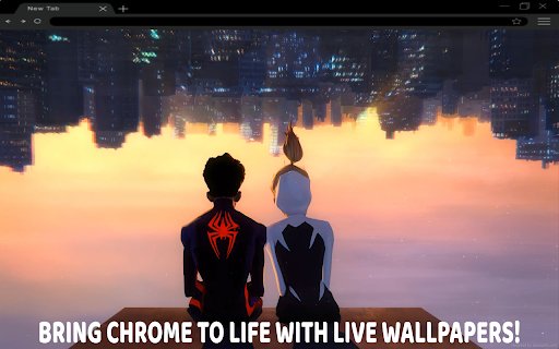 Spider ManAnd Gwen Stacy Live Wallpaper  from Chrome web store to be run with OffiDocs Chromium online